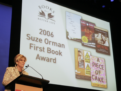 Suze Orman 2006 First Book Award