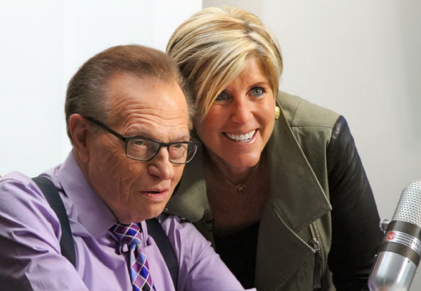Suze Orman Appearing on The Larry King Show