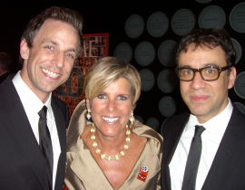 Suze Orman with Portlandia Cast Members