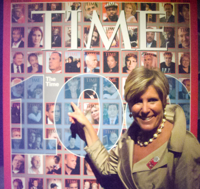 Suze Orman and Time Magazine Cover