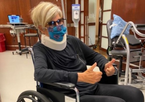 Suze Orman hospital surgery