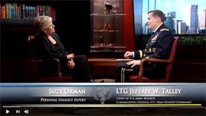 U.S. Army Reserve and Suze Orman Partner to Deliver Finance Expertise