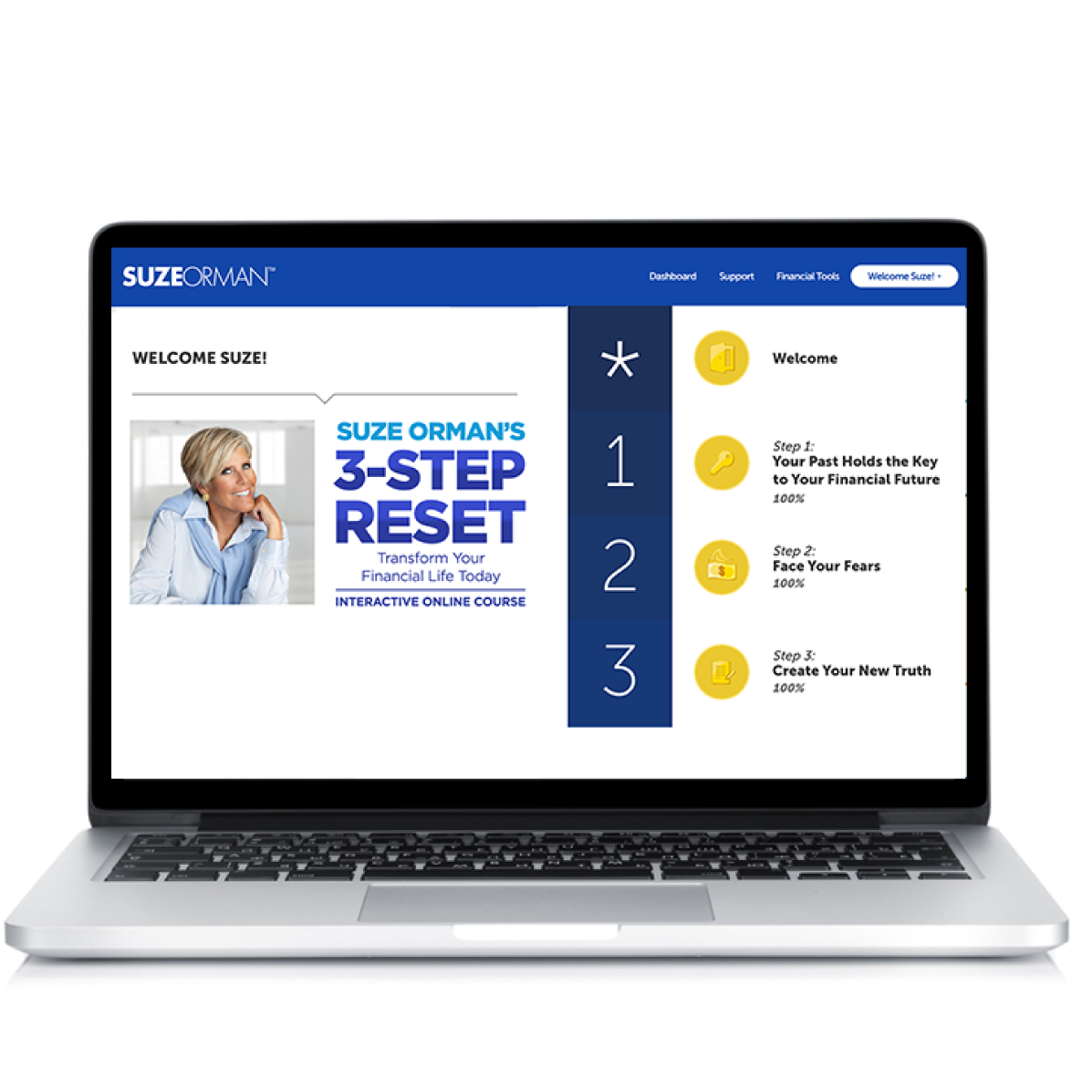 Suze Orman's 3 Step Reset Online Course