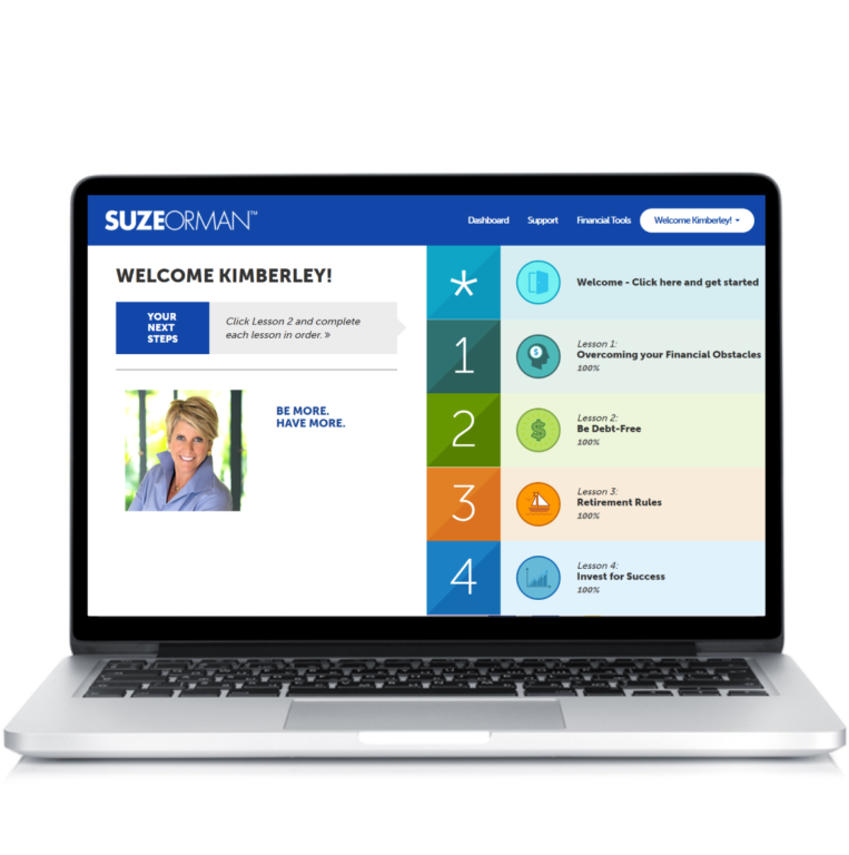 Suze Orman's Online Personal Finance Course