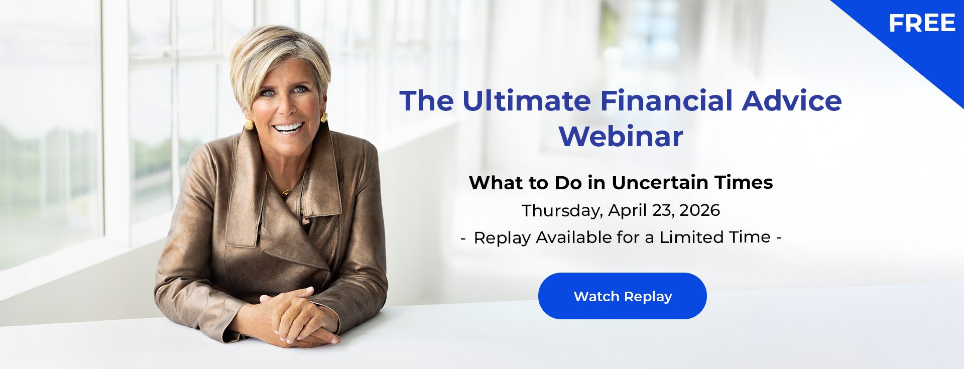 Ultimate Financial Advice Webinar hero